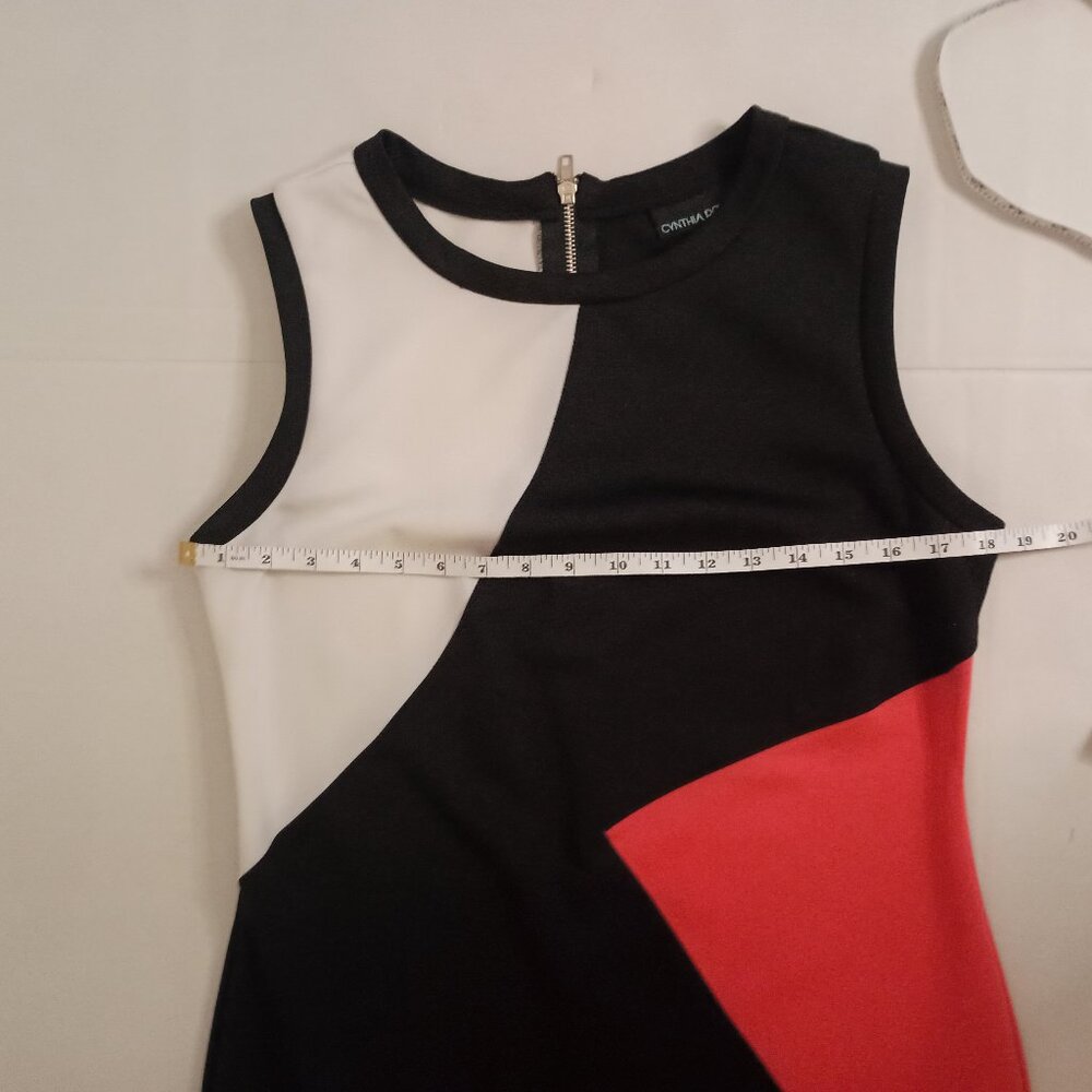 Cynthia Rowley Women’s Business Casual Colorblock Sheath Dress Size 12 - Picture 10 of 13